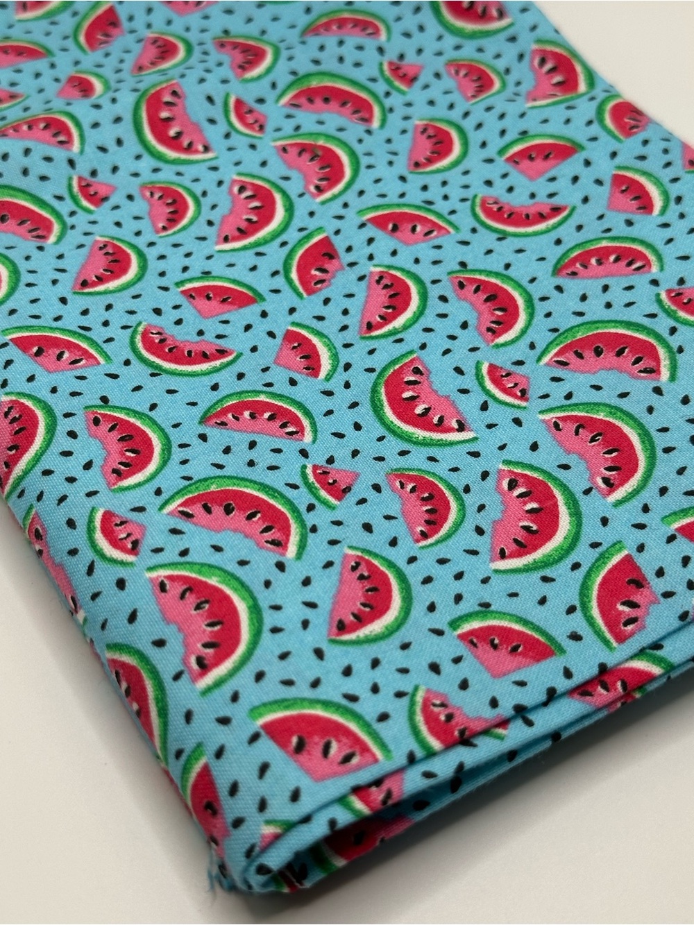 Blue Watermelon Print 100% Cotton Fabric by Fabric Traditions 2017